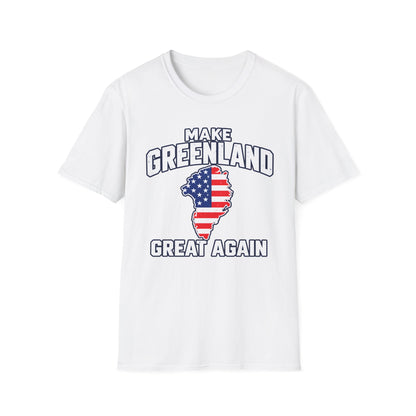 Make Greenland Great Again Flag Shirt | Patriotic Map T-Shirt | Unisex Tee