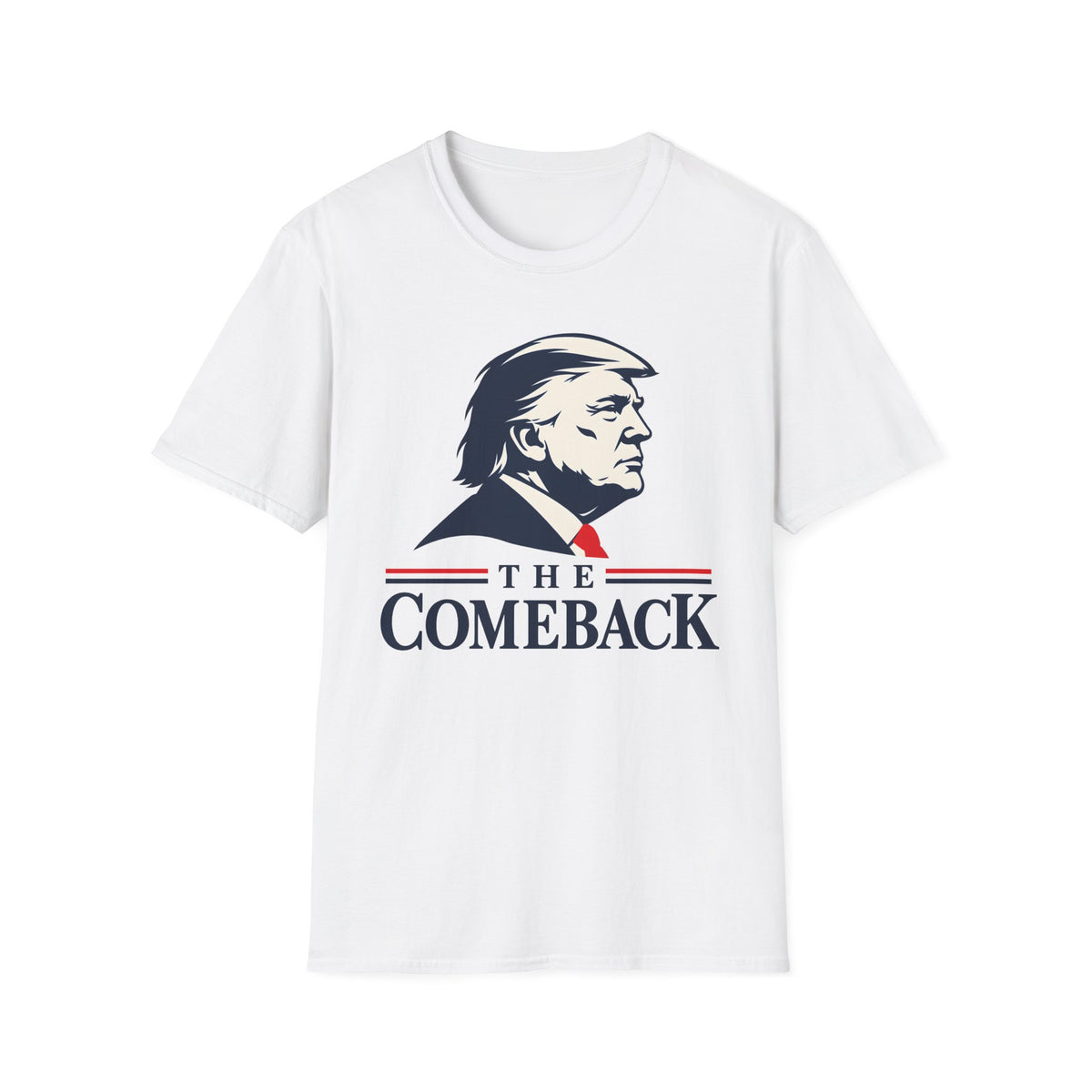 The Comeback Trump Shirt | Patriotic Portrait T-Shirt | Unisex Graphic Tee