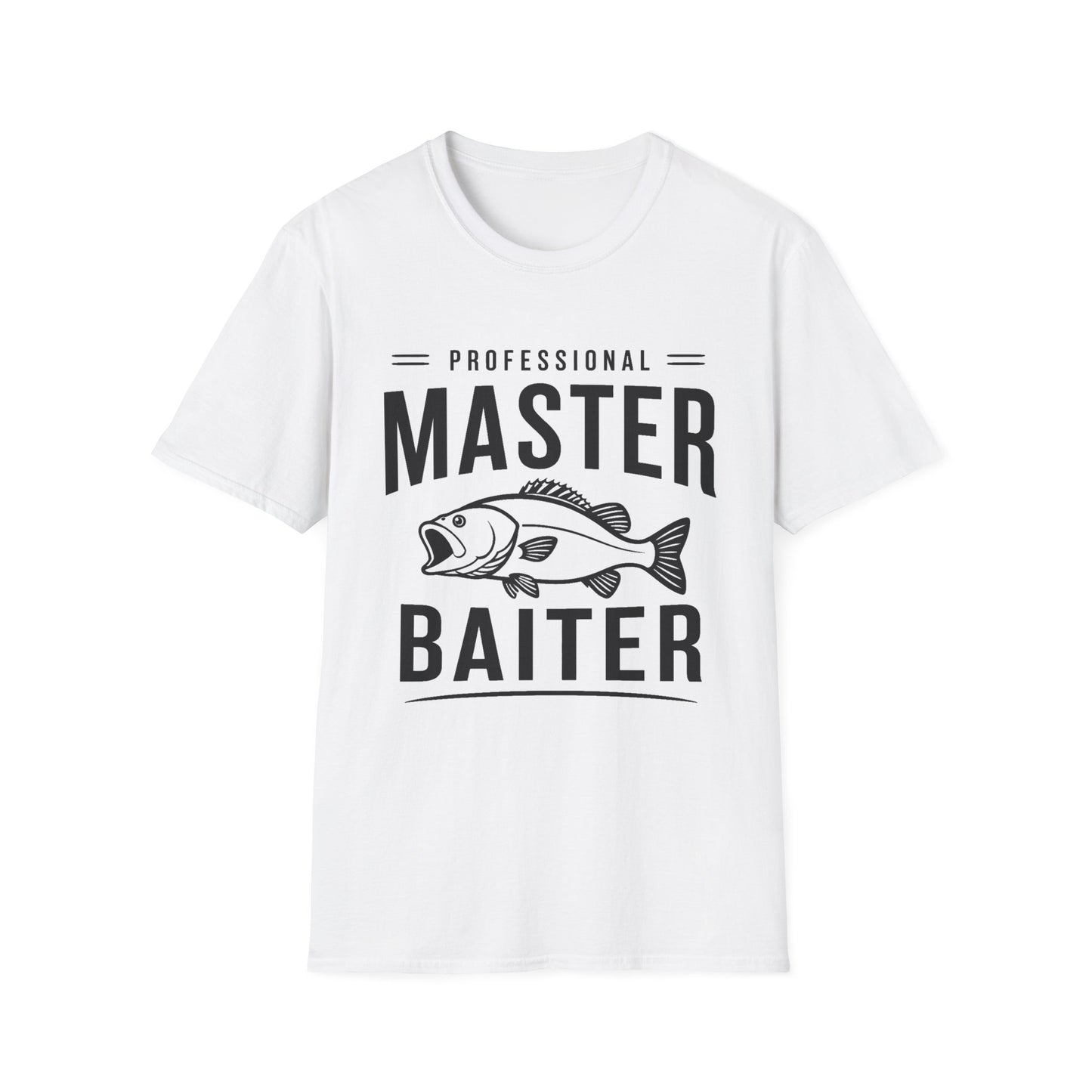 Professional Master Baiter Fishing T-Shirt — Funny Angler Tee