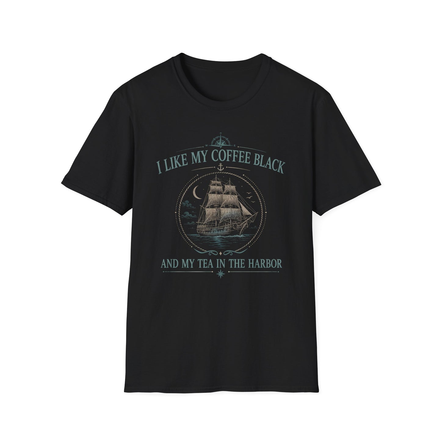 Boston Tea Party Coffee Humor Patriotic Tee | Unisex T-Shirt