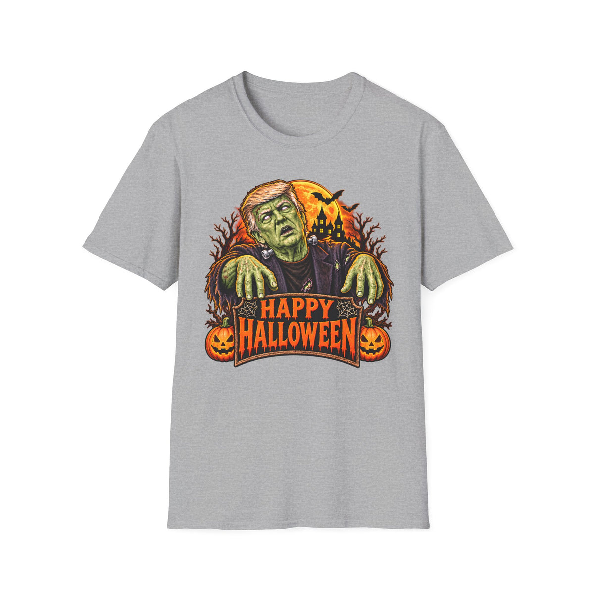 Trump Frankenstein Halloween Shirt | Funny Monster T-Shirt | Unisex Tee