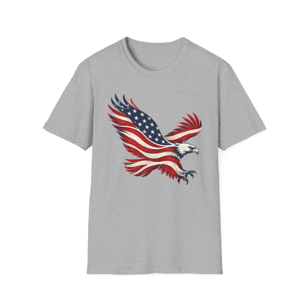 American Flag Eagle | Patriotic Freedom Graphic | Unisex T-Shirt