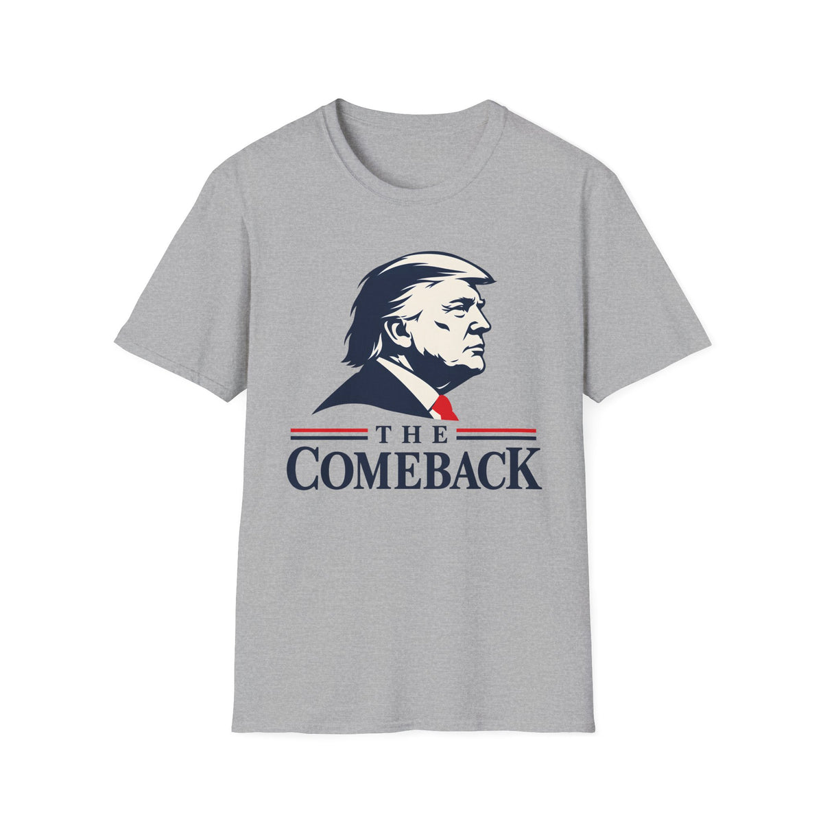 The Comeback Trump Shirt | Patriotic Portrait T-Shirt | Unisex Graphic Tee