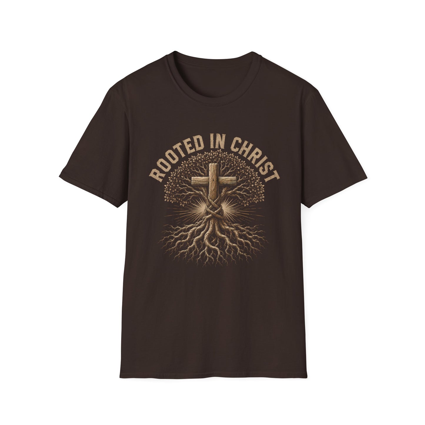 Rooted in Christ T-Shirt |  Christian Faith Tee | Unisex T-Shirt