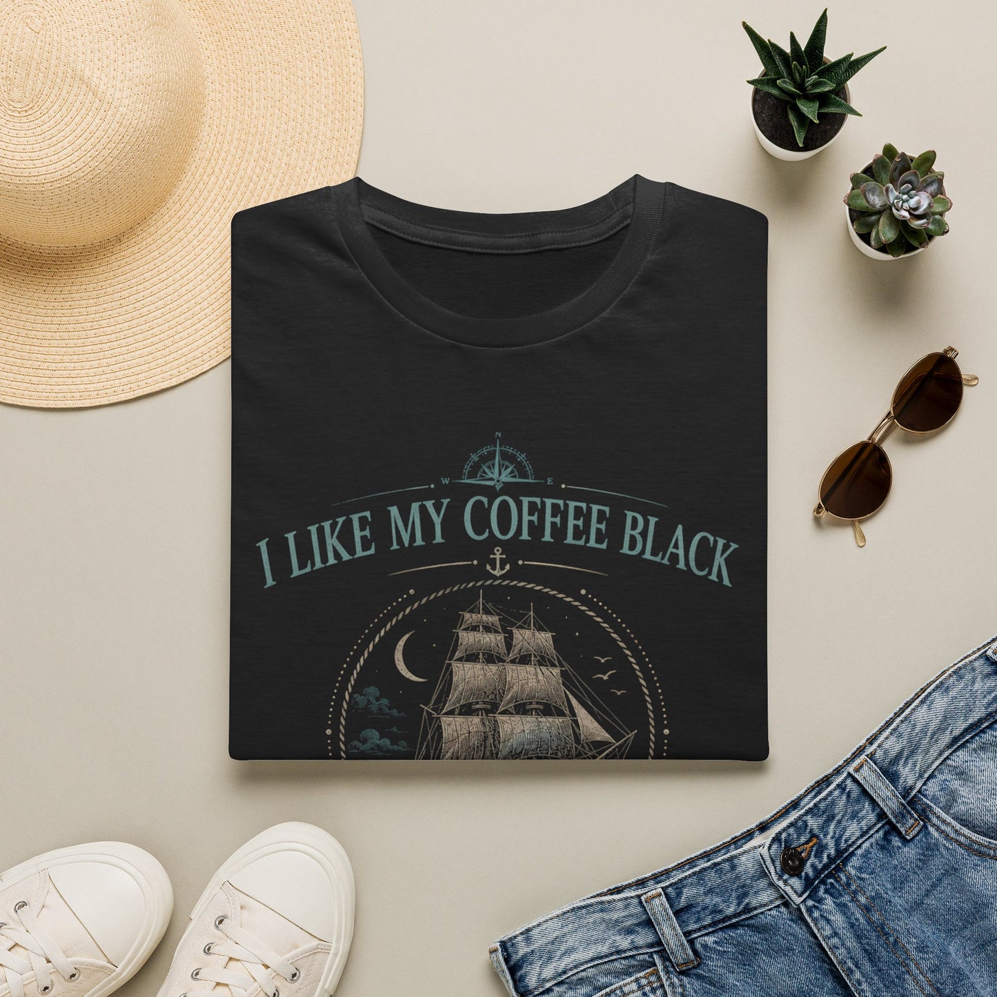 Boston Tea Party Coffee Humor Patriotic Tee | Unisex T-Shirt