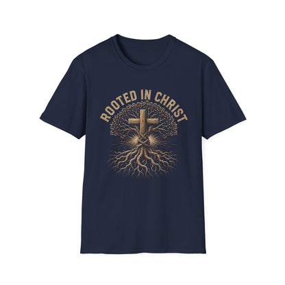 Rooted in Christ T-Shirt |  Christian Faith Tee | Unisex T-Shirt