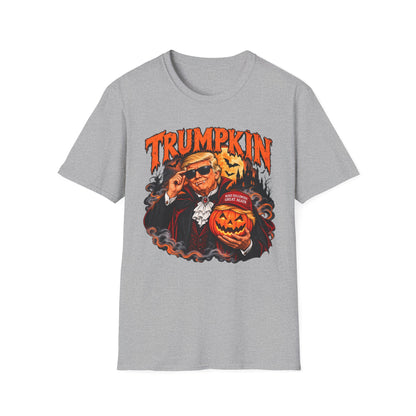 Trumpkin Halloween Shirt | Funny Trump Vampire T-Shirt | Unisex Tee