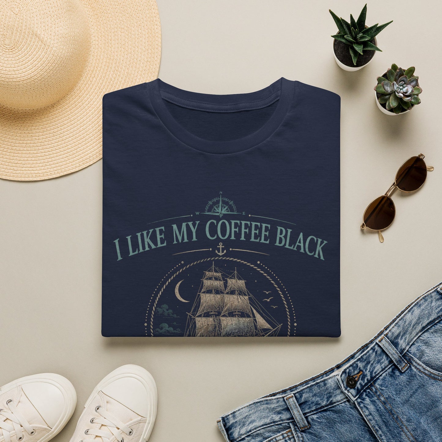 Boston Tea Party Coffee Humor Patriotic Tee | Unisex T-Shirt