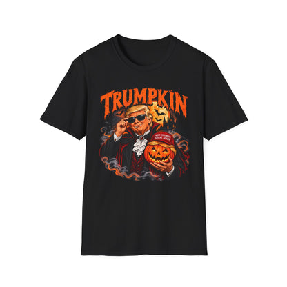 Trumpkin Halloween Shirt | Funny Trump Vampire T-Shirt | Unisex Tee