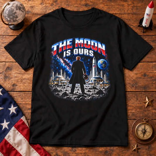 Trump Moon Mission Shirt | Patriotic Lunar T-Shirt | MAGA Space Unisex Tee