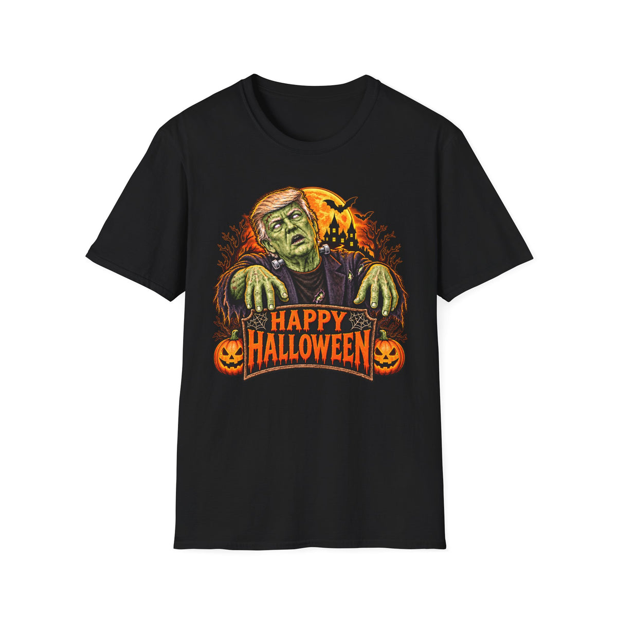 Trump Frankenstein Halloween Shirt | Funny Monster T-Shirt | Unisex Tee