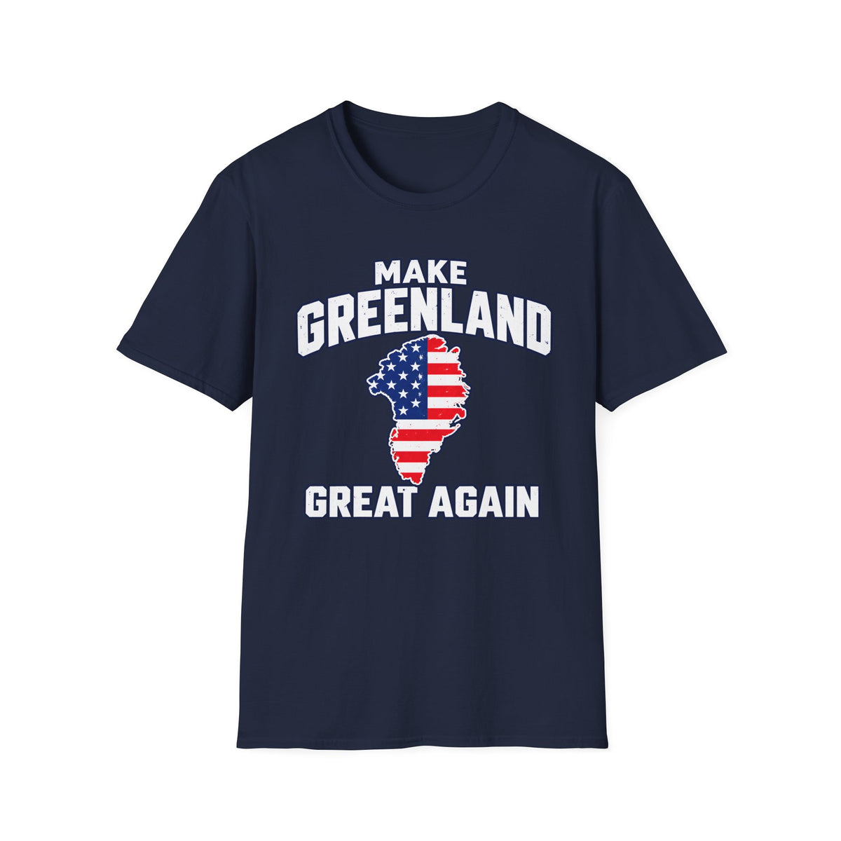 Make Greenland Great Again Flag Shirt | Patriotic Map T-Shirt | Unisex Tee