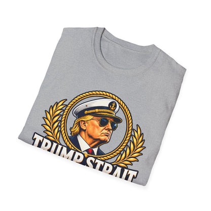 Trump Strait Yacht Club Shirt | Sail With Confidence T-Shirt | Nautical Unisex Tee