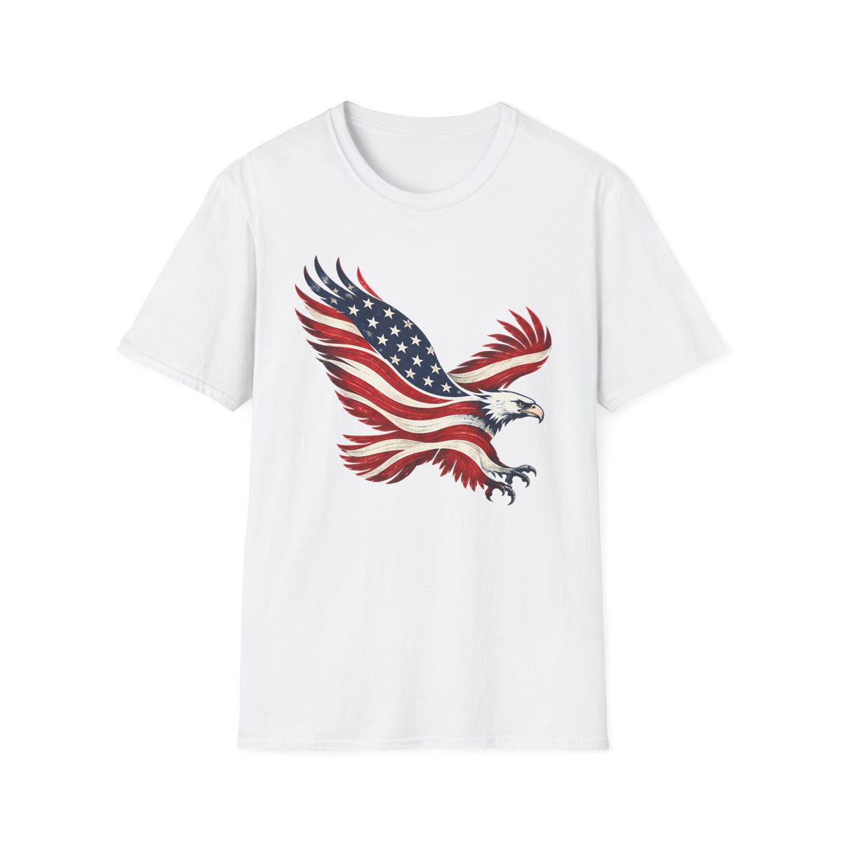 American Flag Eagle | Patriotic Freedom Graphic | Unisex T-Shirt