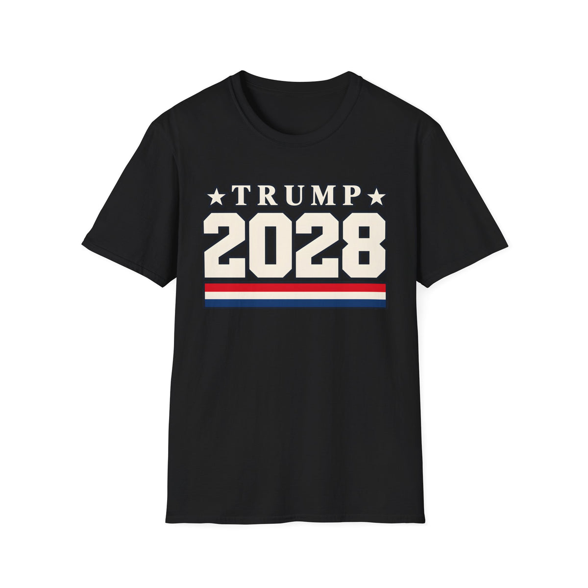 Trump 2028 Shirt | Patriotic Varsity Graphic T-Shirt | Unisex Tee