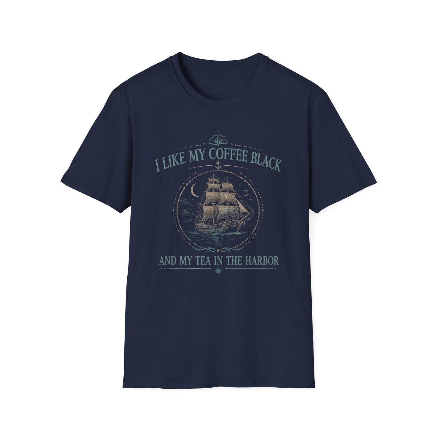 Boston Tea Party Coffee Humor Patriotic Tee | Unisex T-Shirt