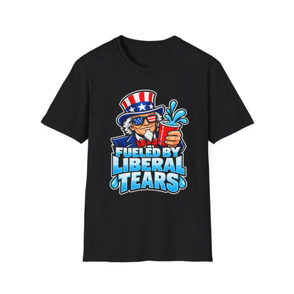 Fueled by Liberal Tears Uncle Sam Shirt | Patriotic T-Shirt | Unisex Tee