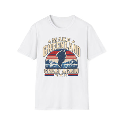 Make Greenland Great Again Map Shirt | Vintage Arctic T-Shirt | Unisex Tee