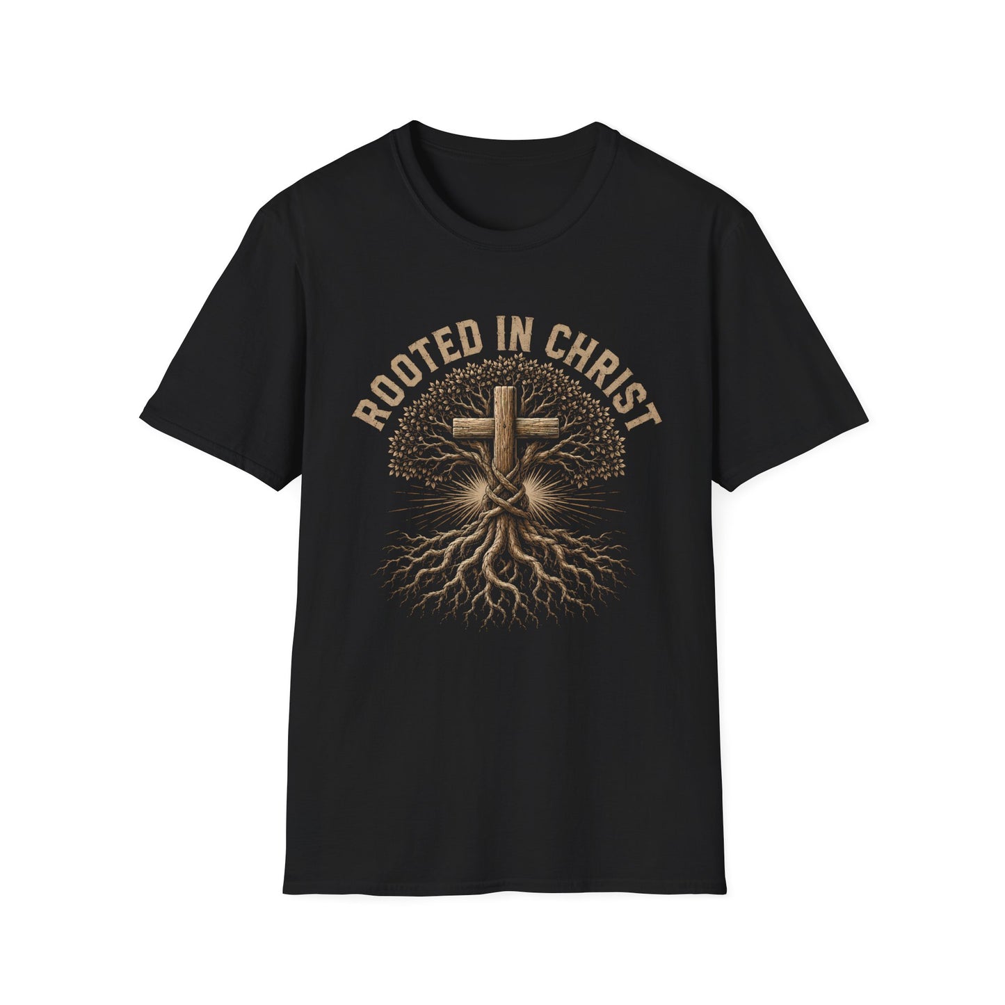 Rooted in Christ T-Shirt |  Christian Faith Tee | Unisex T-Shirt