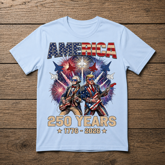 America 250 Years | Patriotic Celebration Tee | Unisex T-Shirt