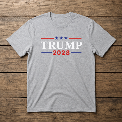 Trump 2028 Tee | Patriotic American Election Unisex T-Shirt