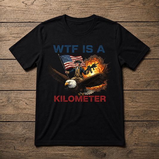 WTF Is A Kilometer (Unisex T-Shirt)