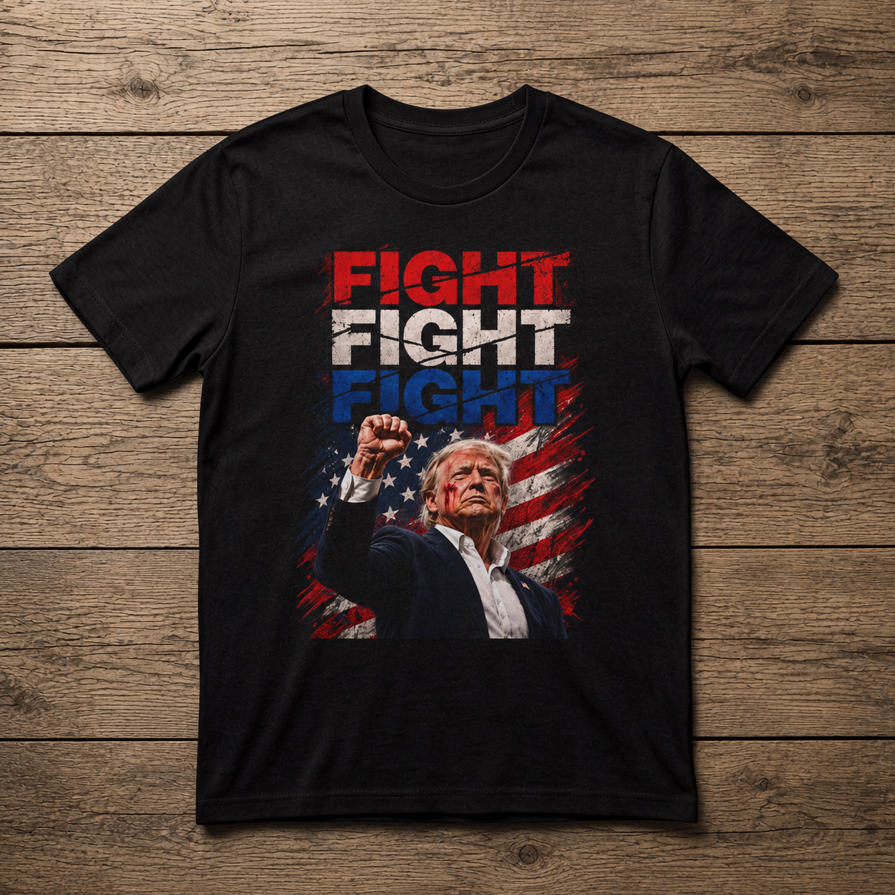 Trump Fight Shirt | Patriotic Graphic Unisex Tee