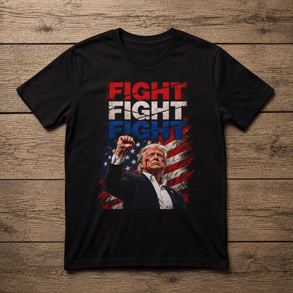 Trump Fight Shirt | Patriotic Graphic Unisex Tee