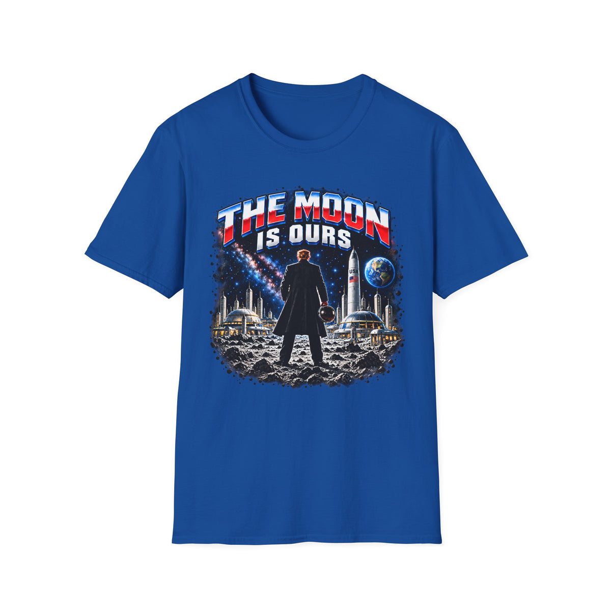 Trump Moon Mission Shirt | Patriotic Lunar T-Shirt | MAGA Space Unisex Tee
