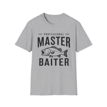 Professional Master Baiter Shirt | Funny Fishing Tee | Fisherman Gift | Unisex T-Shirt