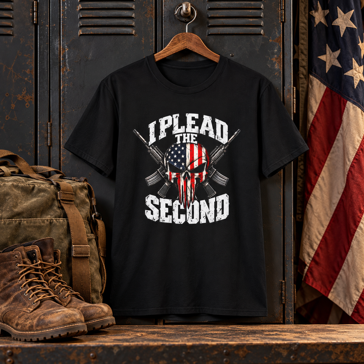 i plead the second shirt shirt-only product mockup