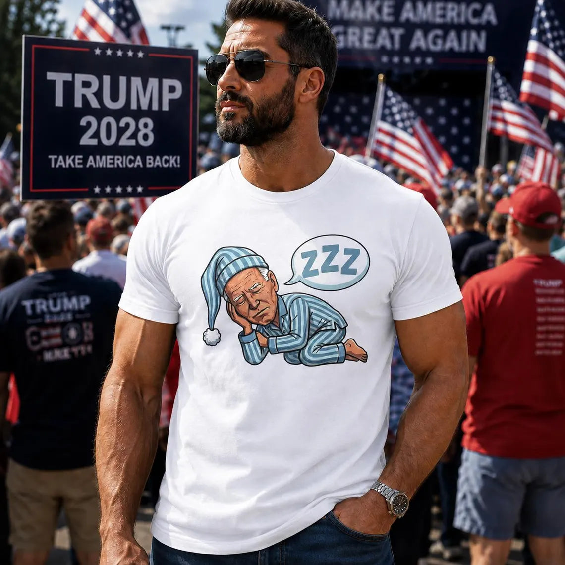 Sleepy Joe | Funny Political Tee | Unisex T-Shirt