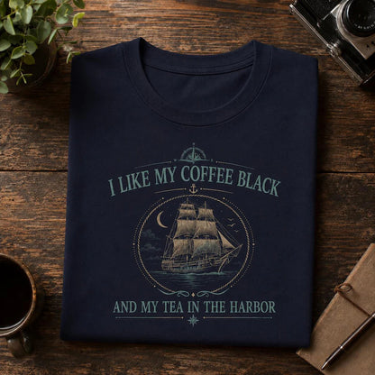 Boston Tea Party Coffee Humor Patriotic Tee | Unisex T-Shirt