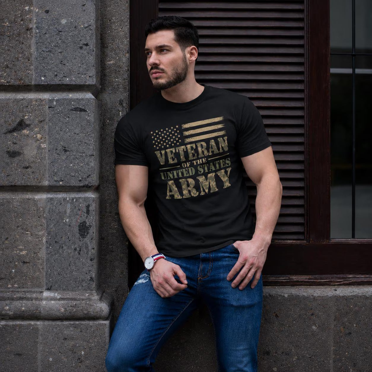 Veteran of the United States Army | Military Pride Tee | Unisex T-Shirt
