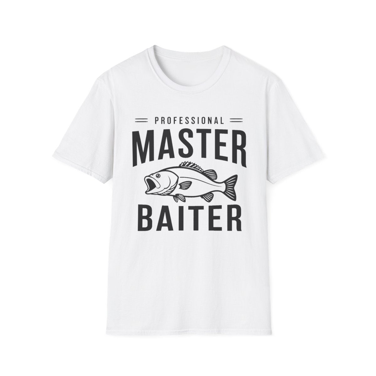 Professional Master Baiter Shirt | Funny Fishing Tee | Fisherman Gift | Unisex T-Shirt