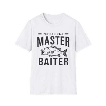 Professional Master Baiter Shirt | Funny Fishing Tee | Fisherman Gift | Unisex T-Shirt