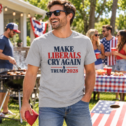 Make Liberals Cry Again Shirt — Lifestyle mockup