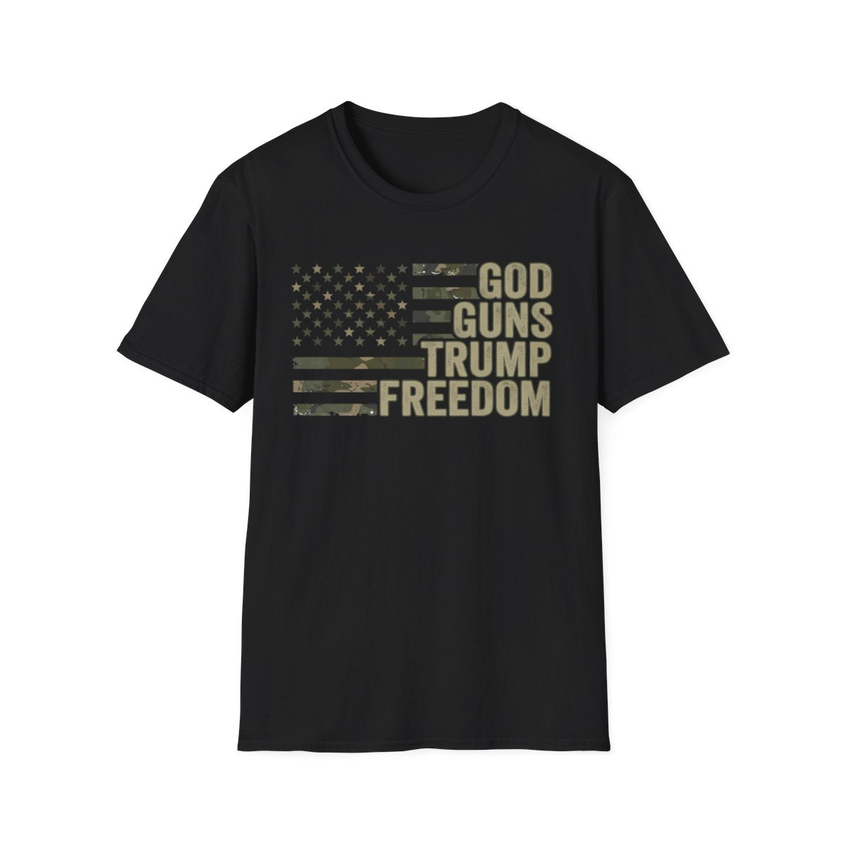 God, Guns, Trump, Freedom | 2A Conservative | Unisex T-Shirt